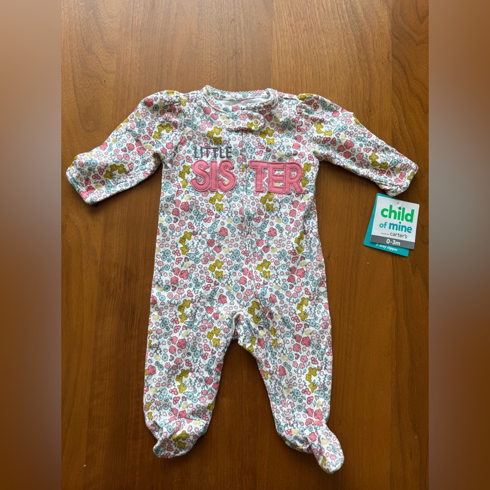 Carters Little Sister Onesie